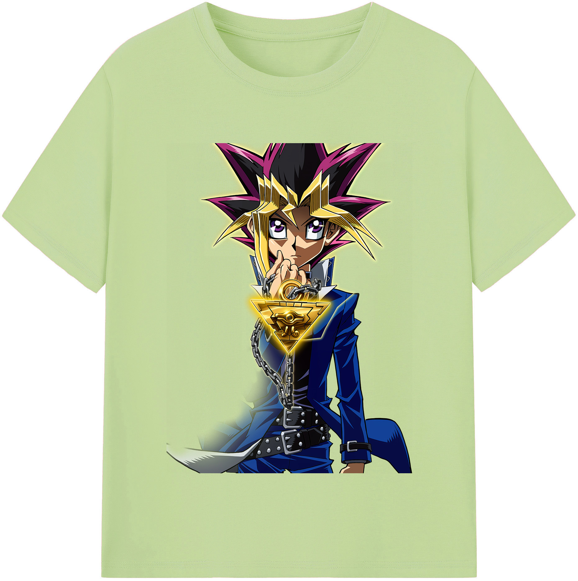 （画像用） 遊☆戯☆王 Yu-Gi-Oh! 綿100％半袖Tシャツ（フロントプリント）